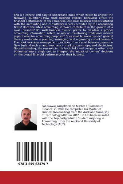 Produktbild: The Impact of Financial Information on a Small Business in New Zealand