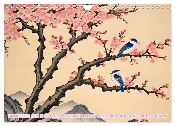 Produktbild: Hanami in Japan (Wandkalender 2026 DIN A4 quer), CALVENDO Monatskalender
