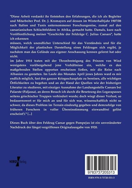 Produktbild: Der Feldzug von Dyrrhachium zwischen Caesar und Pompejus