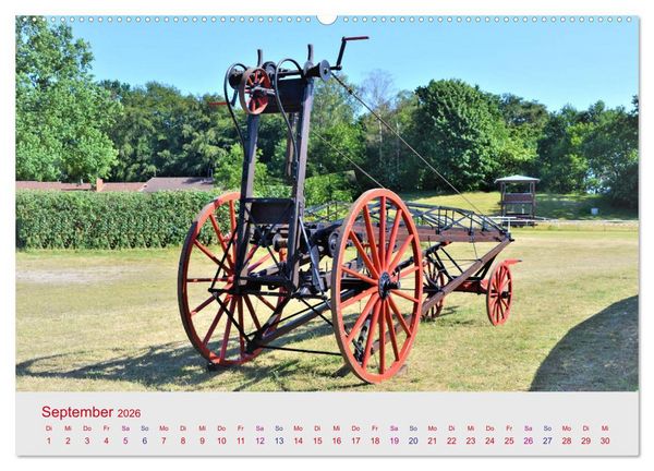 Produktbild: Oldtimer-FEUERWEHR (Wandkalender 2026 DIN A2 quer), CALVENDO Monatskalender