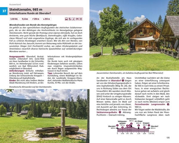 Produktbild: ROTHER Wanderbuch Wandern zu Almen & H&uuml;tten - Salzkammergut