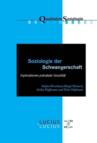 Produktbild: Soziologie der Schwangerschaft