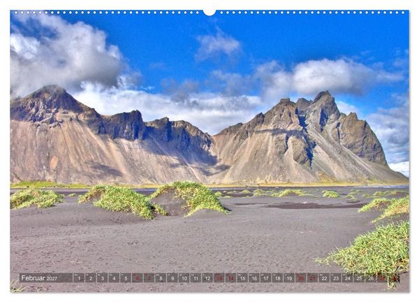 Produktbild: Island - Landschaften, Natur und Licht (Wandkalender 2027 DIN A2 quer), CALVENDO Monatskalender
