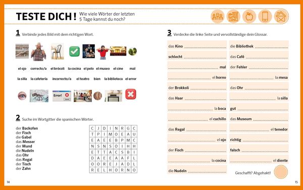 Produktbild: PONS Spanisch von 0 auf 500