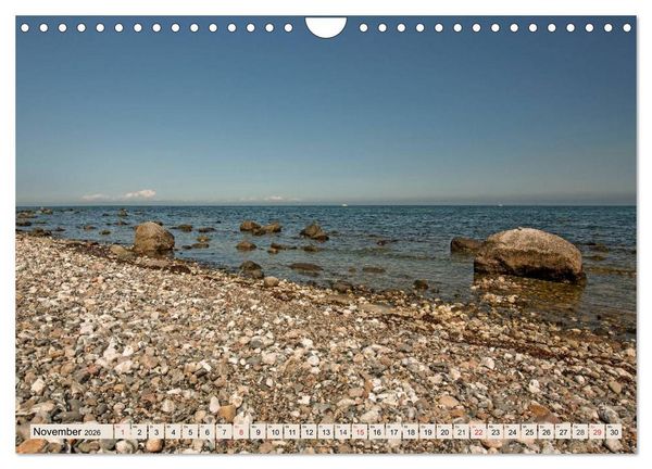 Produktbild: Urlaubsparadies R&uuml;gen (Wandkalender 2026 DIN A4 quer), CALVENDO Monatskalender
