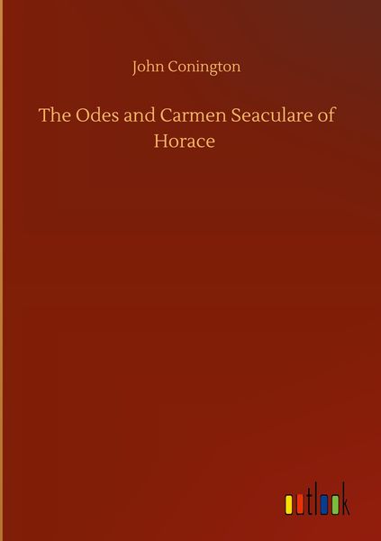 Produktbild: The Odes and Carmen Seaculare of Horace