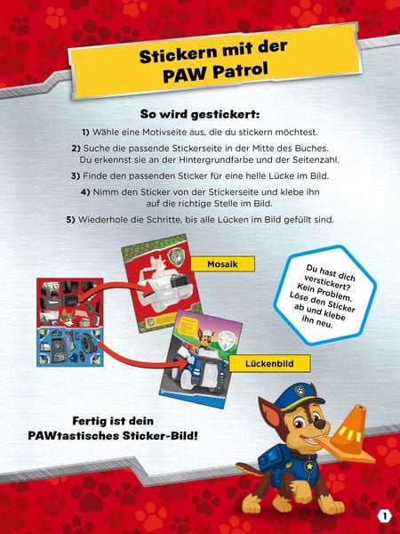 Produktbild: PAW Patrol: Meine Fahrzeuge Sticker-Bilder