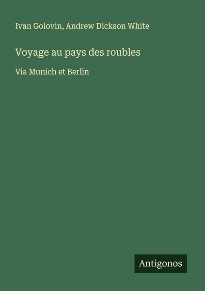 Produktbild: Voyage au pays des roubles