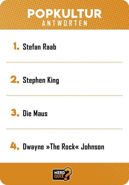 Produktbild: Nerd Quiz - das Kartenspiel