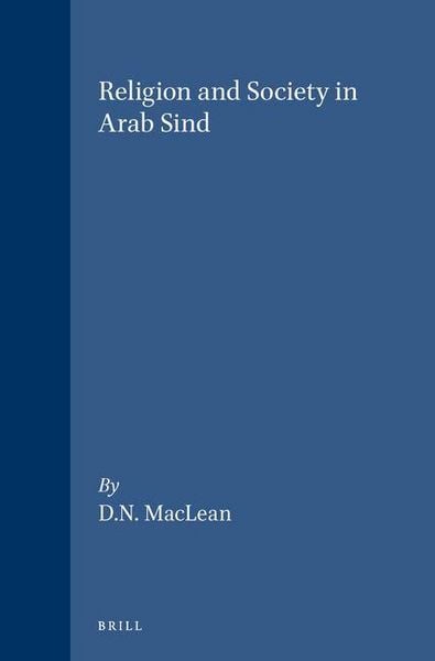 Produktbild: Religion and Society in Arab Sind