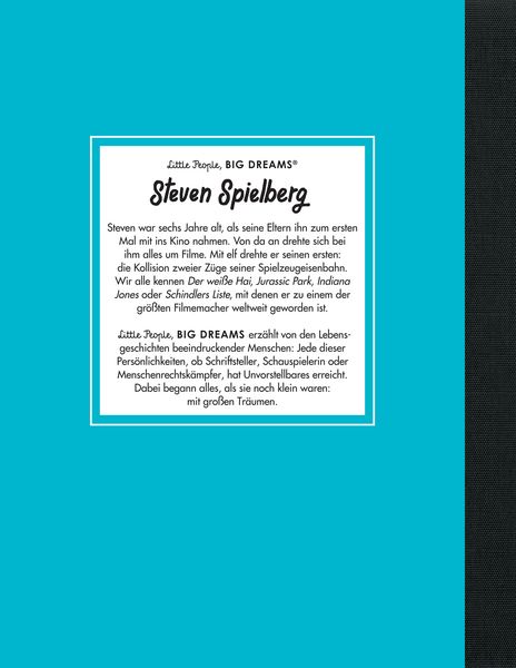 Produktbild: Steven Spielberg &ndash; Little People, BIG DREAMS (Deutsche Ausgabe)