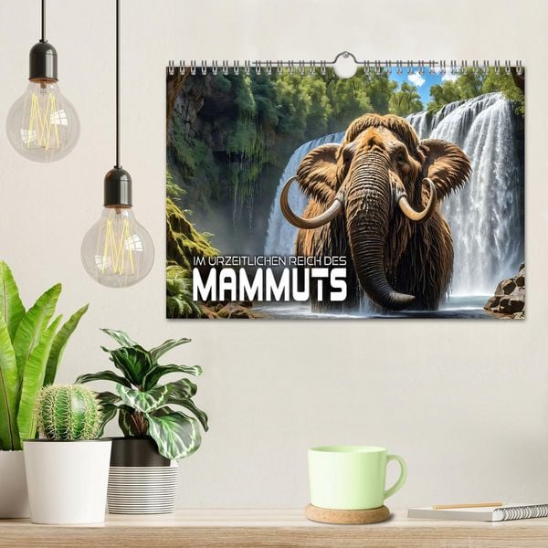 Produktbild: Im urzeitlichen Reich des Mammuts (Wandkalender 2026 DIN A4 quer), CALVENDO Monatskalender