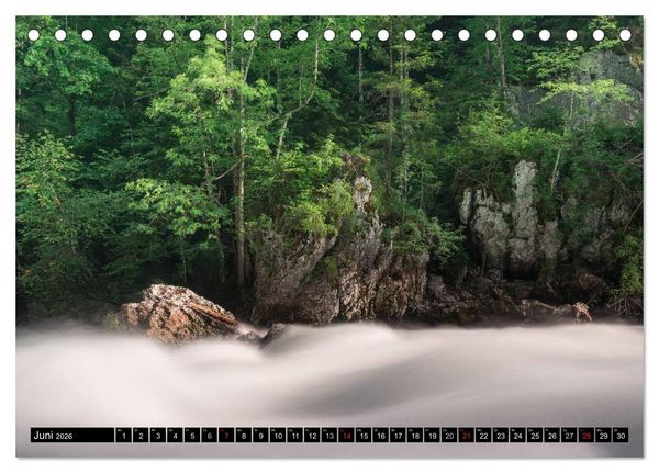 Produktbild: Nationalpark Ges&auml;use (Tischkalender 2026 DIN A5 quer), CALVENDO Monatskalender