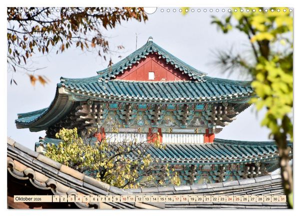 Produktbild: S&uuml;dkoreas Herbstf&auml;rbung (Wandkalender 2026 DIN A3 quer), CALVENDO Monatskalender