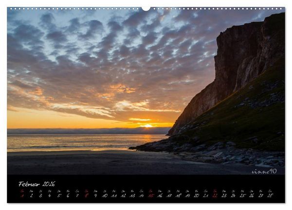Produktbild: NORDISCH (Wandkalender 2026 DIN A2 quer), CALVENDO Monatskalender