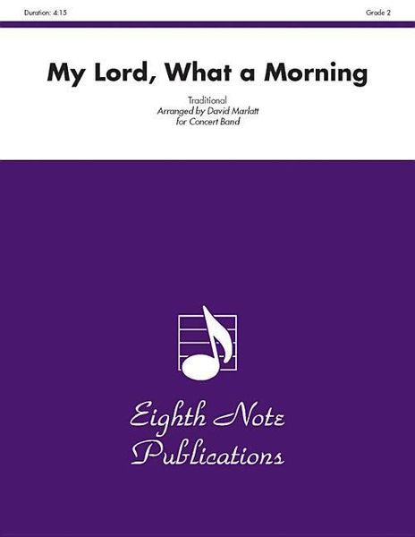 Produktbild: My Lord, What a Morning