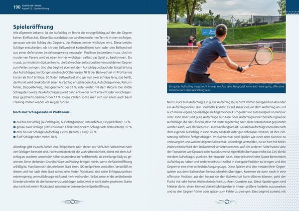 Produktbild: Taktik im Tennis