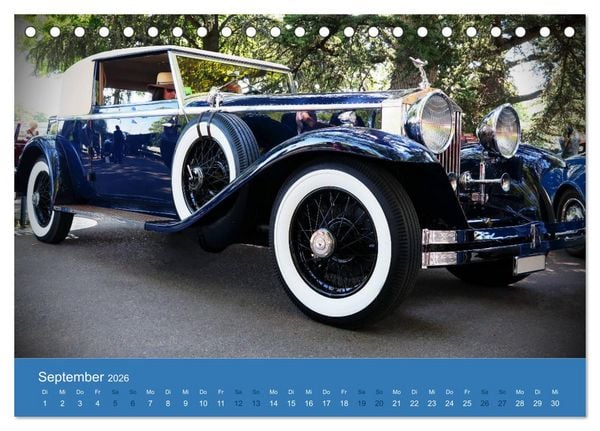Produktbild: Rolls Royce Revival (Tischkalender 2026 DIN A5 quer), CALVENDO Monatskalender