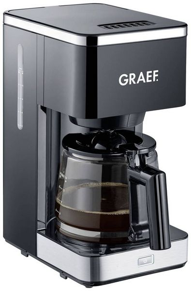 Produktbild: Graef FK 402 Kaffeemaschine Schwarz Fassungsverm&ouml;gen Tassen=10 Glaskanne, Warmhaltefunktion