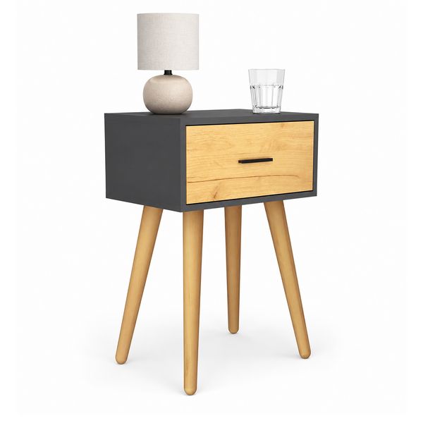 Produktbild: Nachttisch mit Schublade 45x30x56 cm Singol L