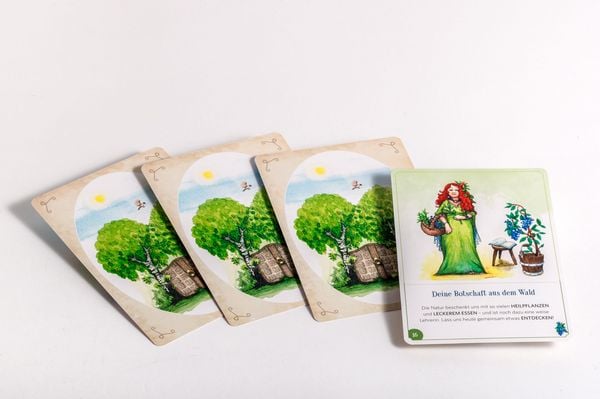 Produktbild: Wilder Weiser Wald. Achtsame Botschaften, die Kinderseelen st&auml;rken. Kartenset