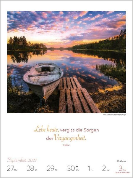 Produktbild: Literaturkalender Lebensweisheiten 2027