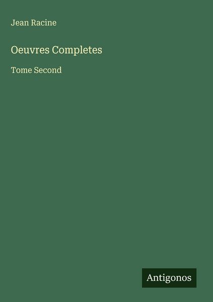Produktbild: Oeuvres Completes