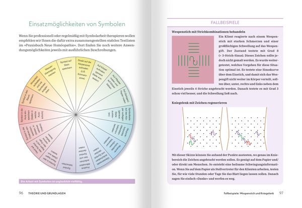 Produktbild: Medizin zum Aufmalen: Heilen mit Zeichen und Symbolen. Das Basisbuch Neue Hom&ouml;opathie