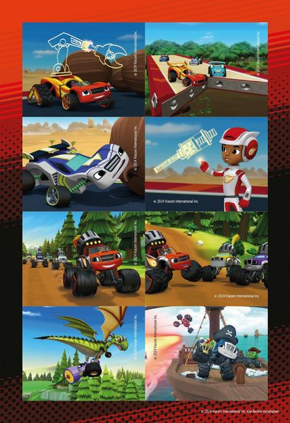 Produktbild: Blaze und die Monstermaschinen: Superstarker Sticker- und Malspa&szlig;