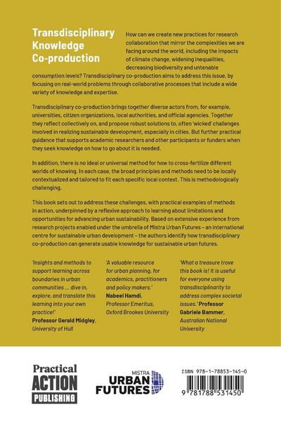 Produktbild: Transdisciplinary Knowledge Co-production for Sustainable Cities