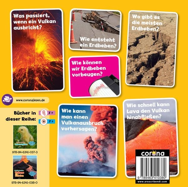 Produktbild: Mein kleines Buch &uuml;ber Vulkane und Erdbeben
