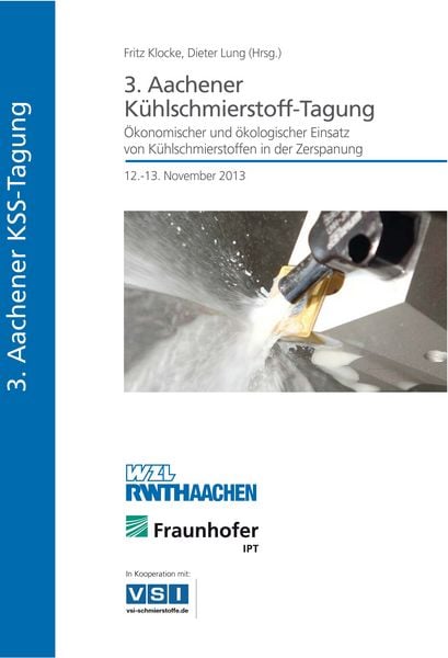 Produktbild: 3. Aachener K&uuml;hlschmierstoff-Tagung