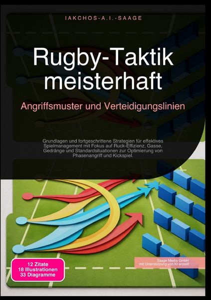 Produktbild: Rugby-Taktik meisterhaft: Angriffsmuster und Verteidigungslinien