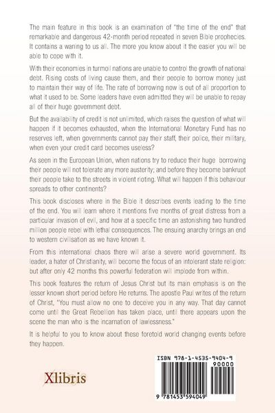Produktbild: A Bible Study Investigation Into Our Relationship to God and Into the Time of the End