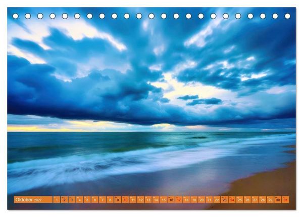 Produktbild: Ostsee in Langzeitbelichtung (Tischkalender 2027 DIN A5 quer), CALVENDO Monatskalender