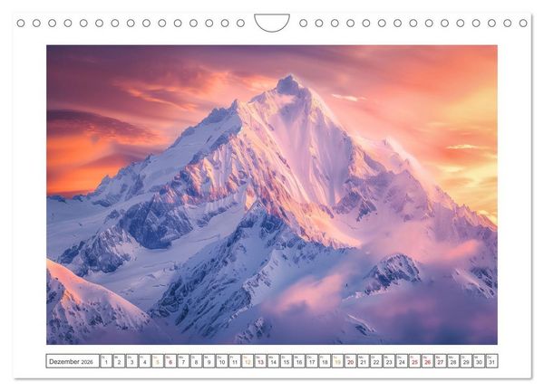 Produktbild: Im Reich der Berge (Wandkalender 2026 DIN A4 quer), CALVENDO Monatskalender