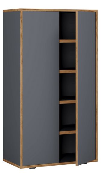 Produktbild: XL Holz Gro&szlig;er Schuhschrank Schuhkommode Salia B60
