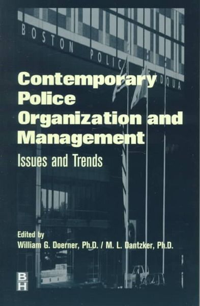 Produktbild: Contemporary Police Organization and Management