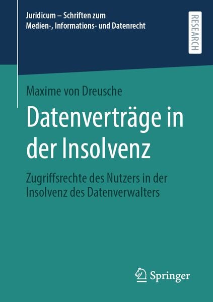Produktbild: Datenvertr&auml;ge in der Insolvenz