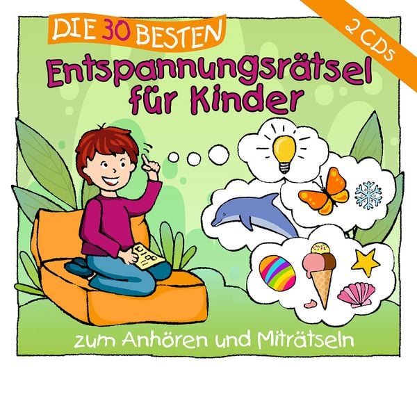 Produktbild: Die 30 besten Entspannungsr&auml;tsel f&uuml;r Kinder