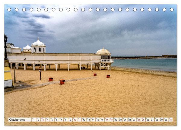 Produktbild: Spanien - Costa de la Luz (Tischkalender 2026 DIN A5 quer), CALVENDO Monatskalender
