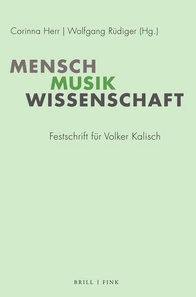 Produktbild: Mensch &ndash; Musik &ndash; Wissenschaft