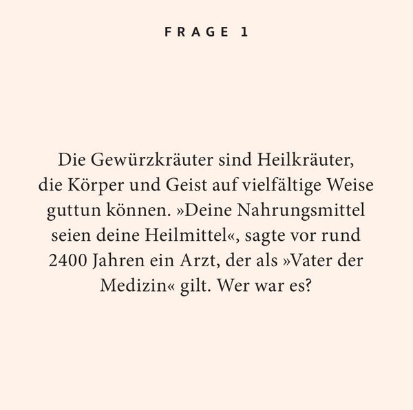 Produktbild: Gew&uuml;rze-Quiz