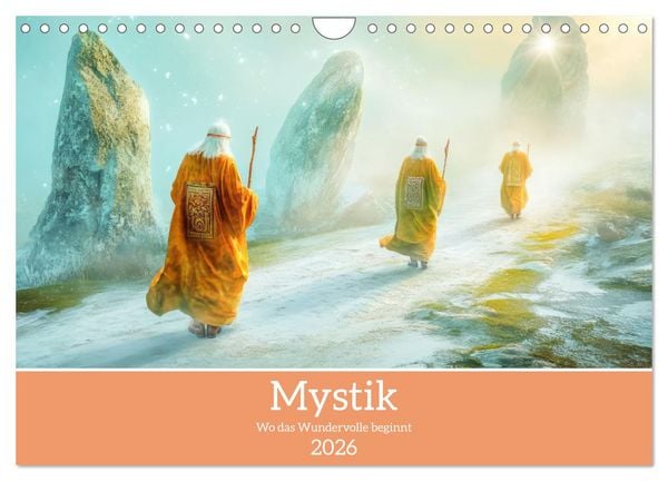 Produktbild: Mystik - Wo das Wundervolle beginnt (Wandkalender 2026 DIN A4 quer), CALVENDO Monatskalender