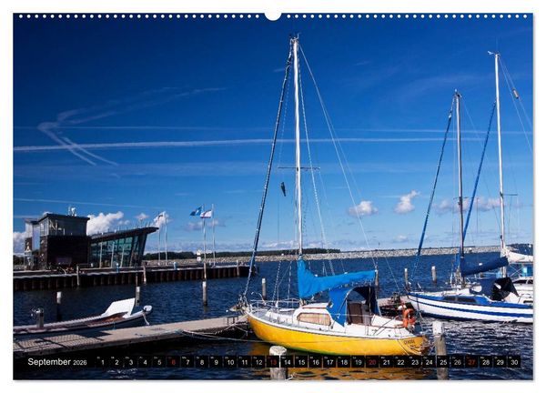 Produktbild: Barth - Idyll zwischen Bodden und Ostsee (Wandkalender 2026 DIN A2 quer), CALVENDO Monatskalender
