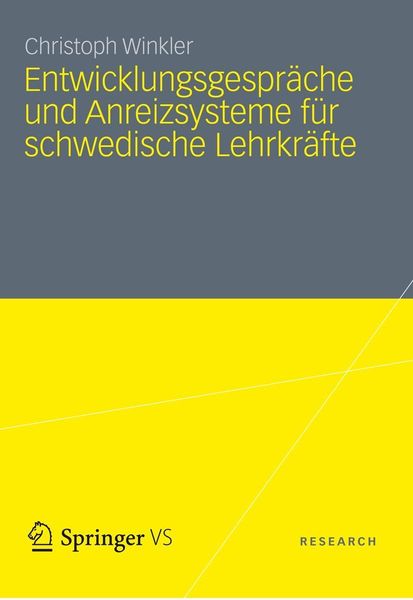 Produktbild: Entwicklungsgespr&auml;che und Anreizsysteme f&uuml;r schwedische Lehrkr&auml;fte