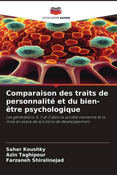 Produktbild: Comparaison des traits de personnalit&eacute; et du bien-&ecirc;tre psychologique