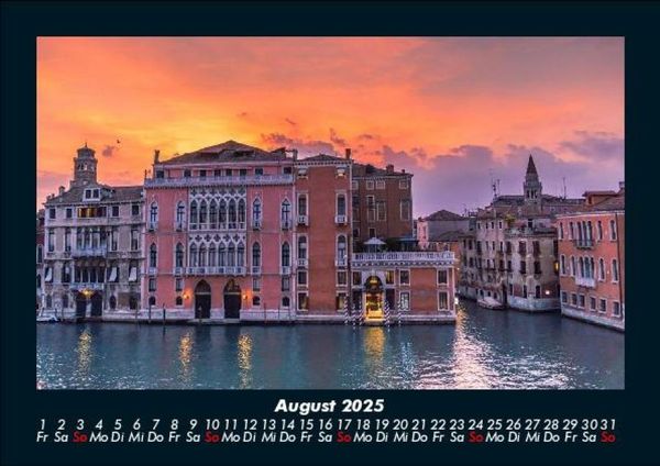 Produktbild: Venedig 2025 Fotokalender DIN A5