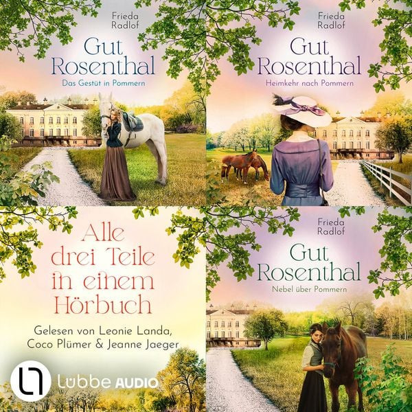 Produktbild: Gut Rosenthal - Sammelband - Teil 1-3