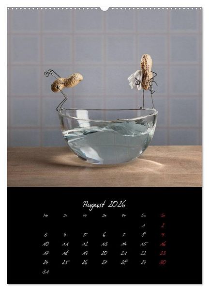 Produktbild: Simple Things 2026 (Wandkalender 2026 DIN A2 hoch), CALVENDO Monatskalender